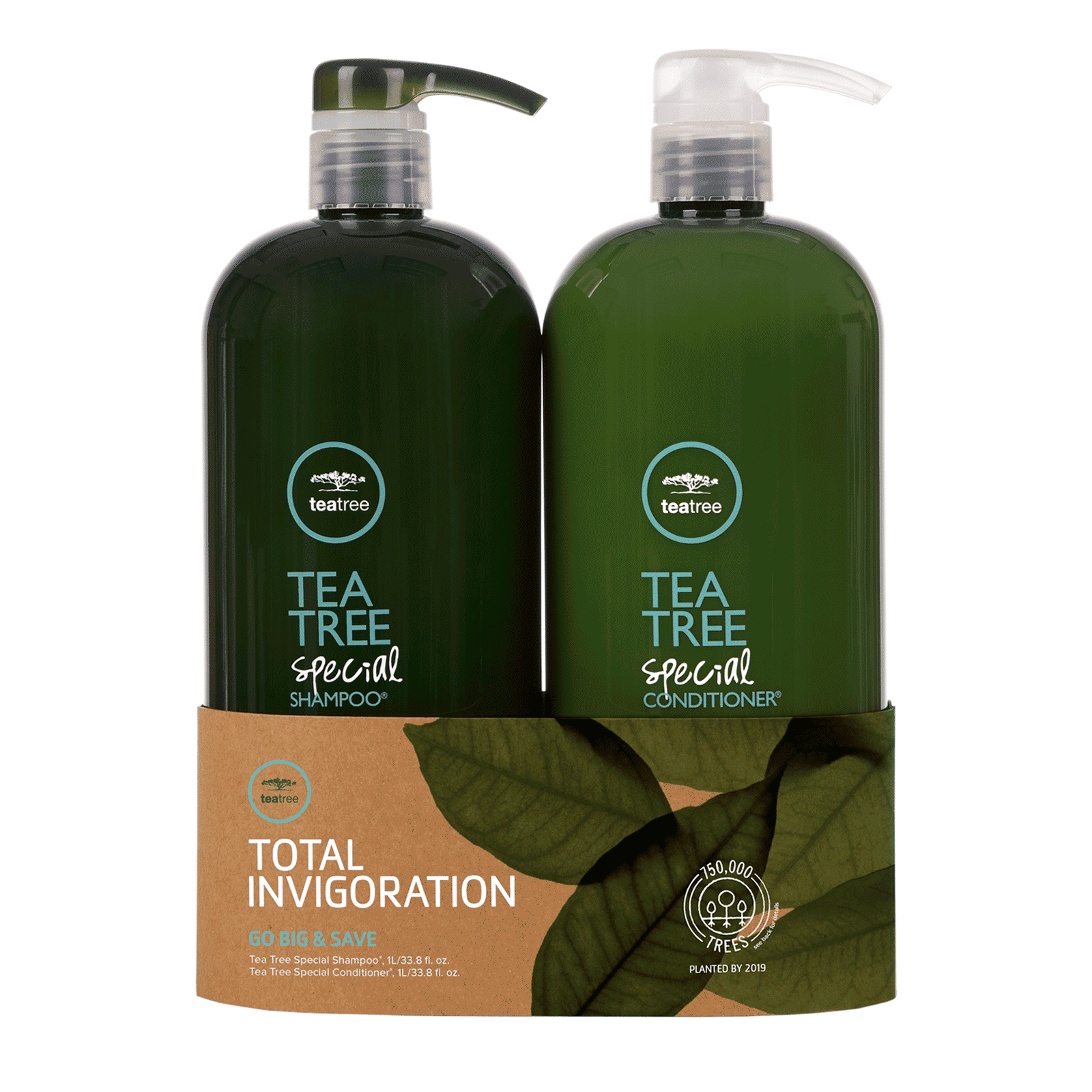 Tea Tree Special Shampoo &  Conditioner Liter Duo