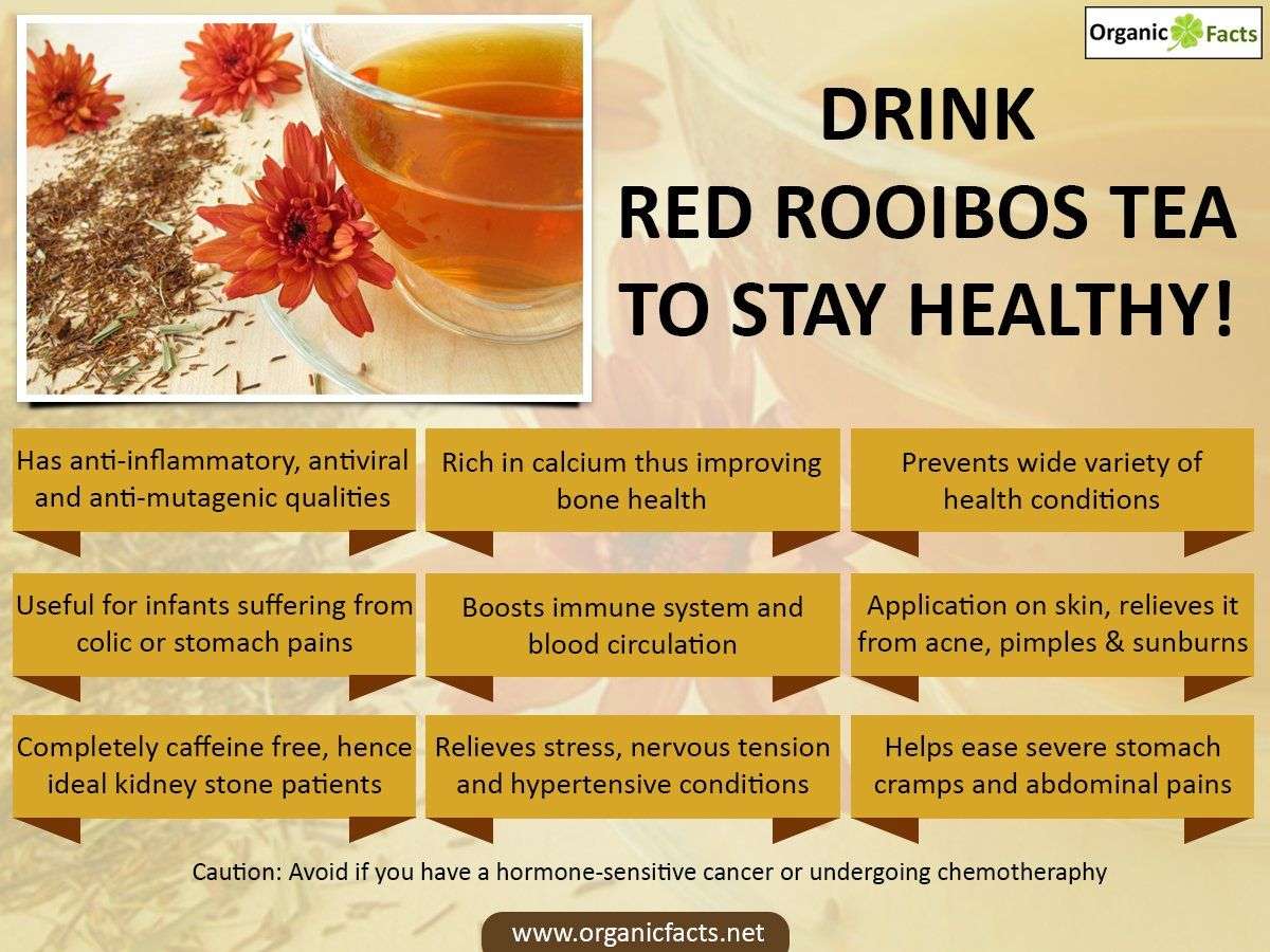 The health benefits of red rooibos tea are abundant. This ...