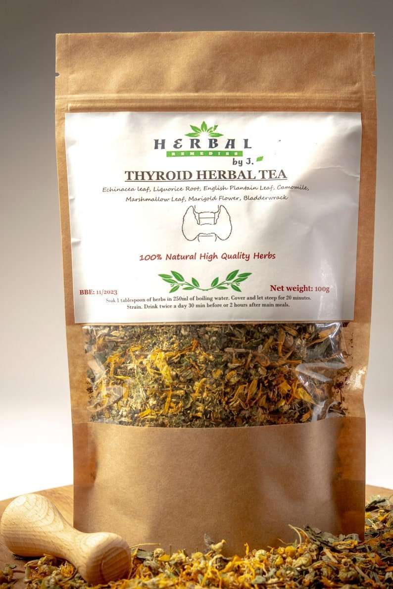 THYROID HERBAL TEA Licorice / Bladderwrack / Camomile /