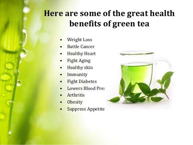 Top benefits of green tea on health and fitness