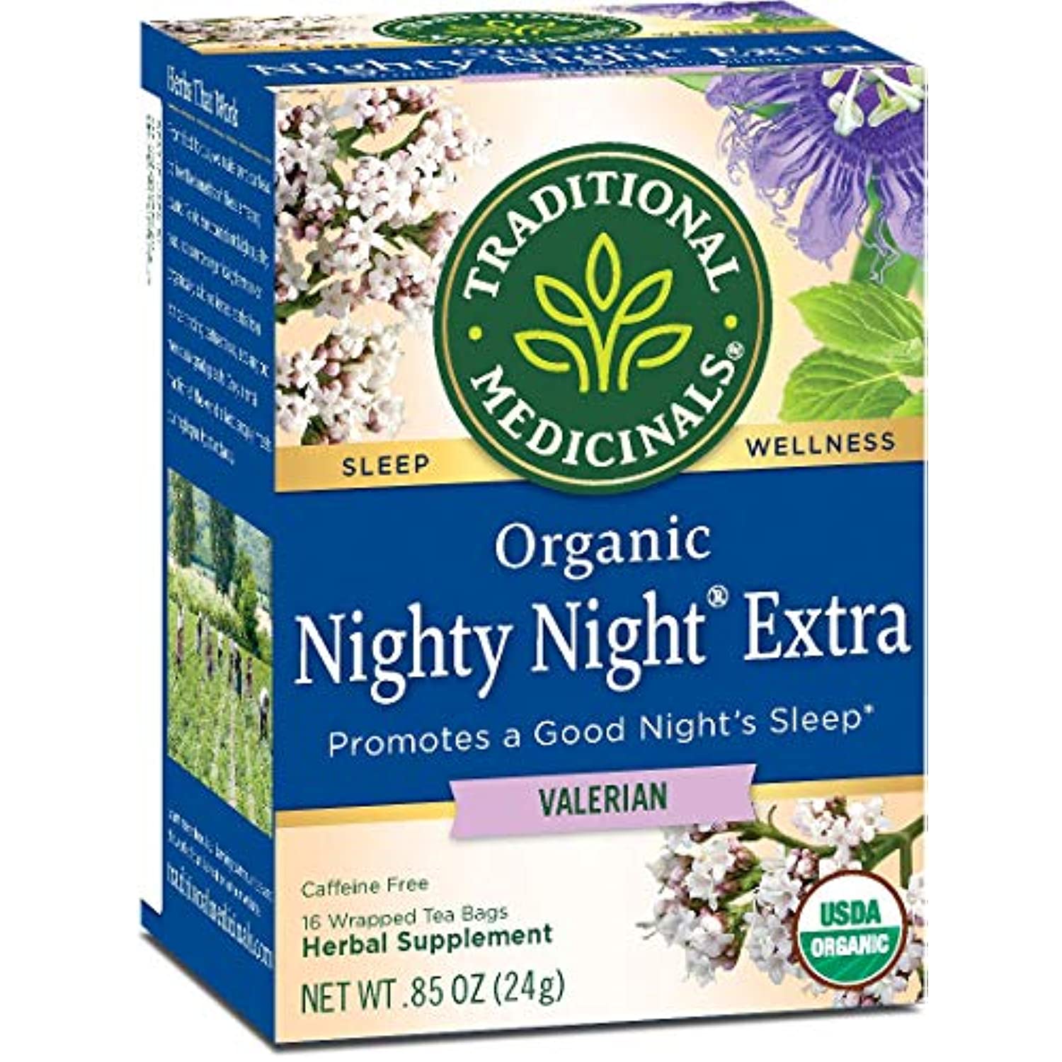 Ночная валерьянка. Релаксирующий чай. Good Night Organic Tea. M International чай релакс. Traditional medicinals купить.