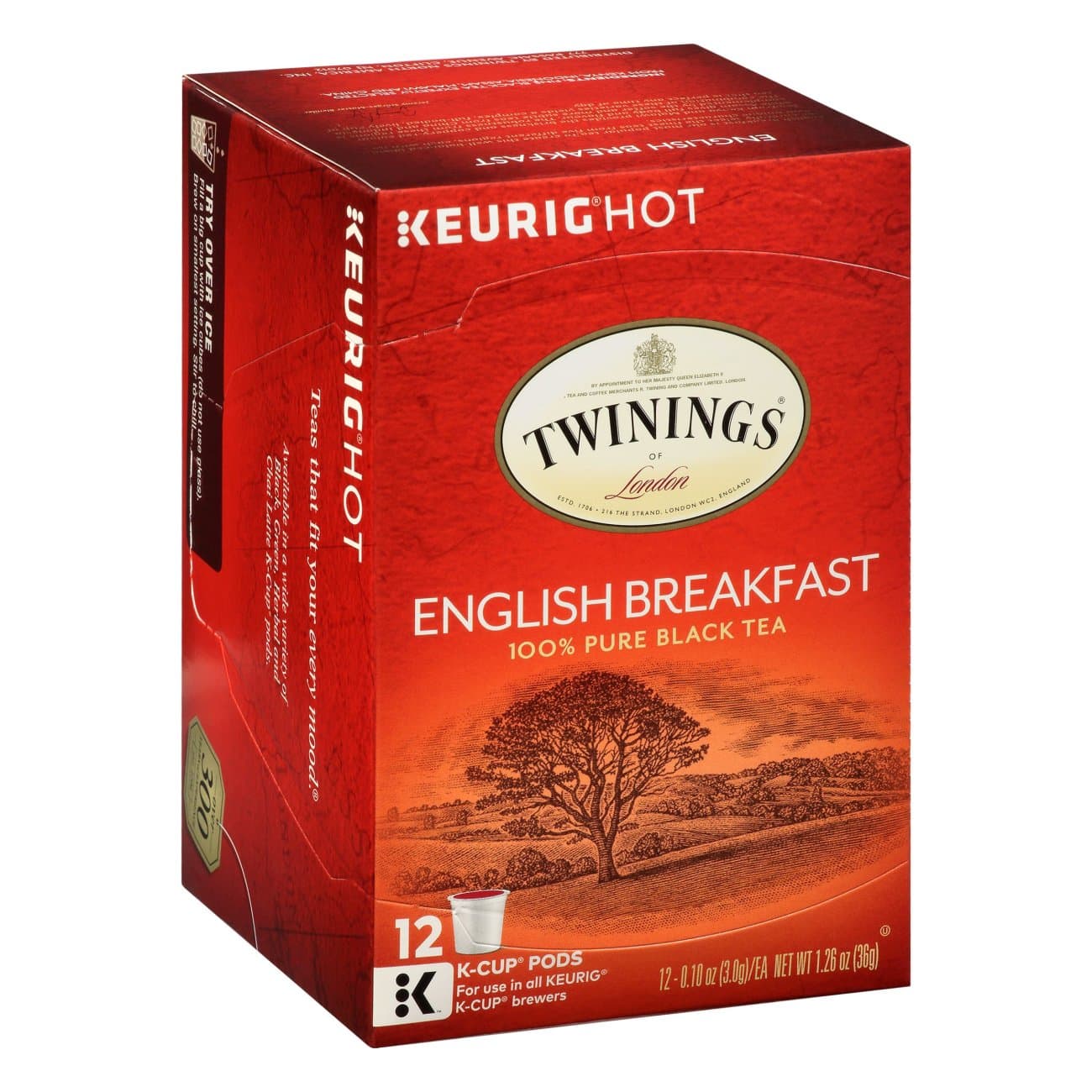 Twinings English Breakfast Black Tea Single Serve K Cups